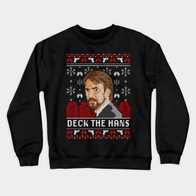 Die Hard Christmas Crewneck Sweatshirt by MostlyMagnum